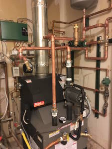 Boiler-Installation